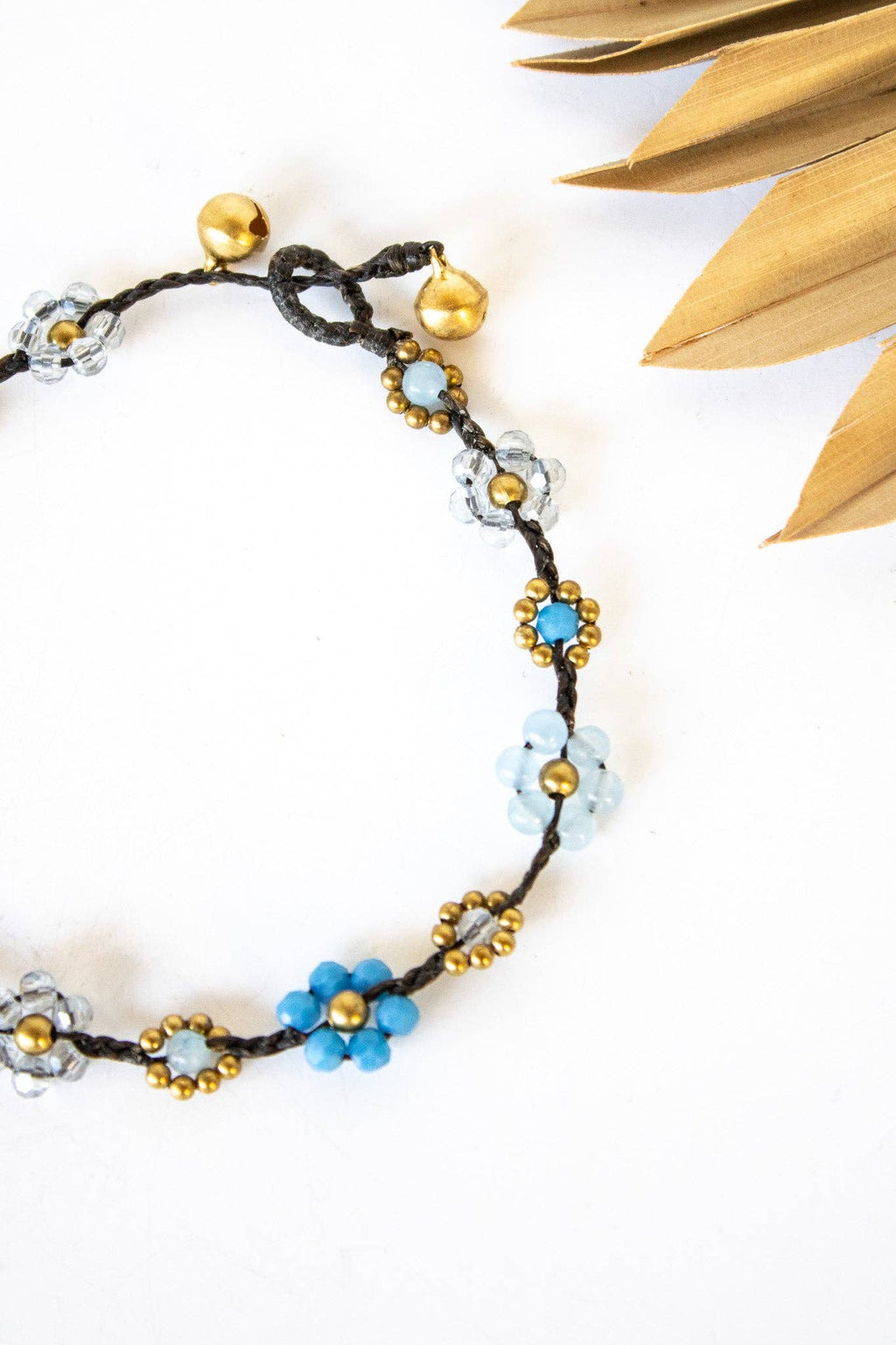 Crystal Flower Bracelet 5-Pack
