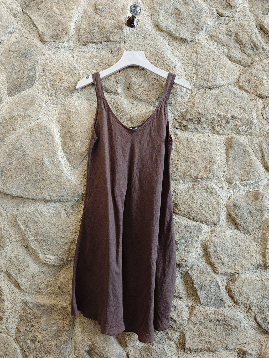 100% Linen Strappy Dress