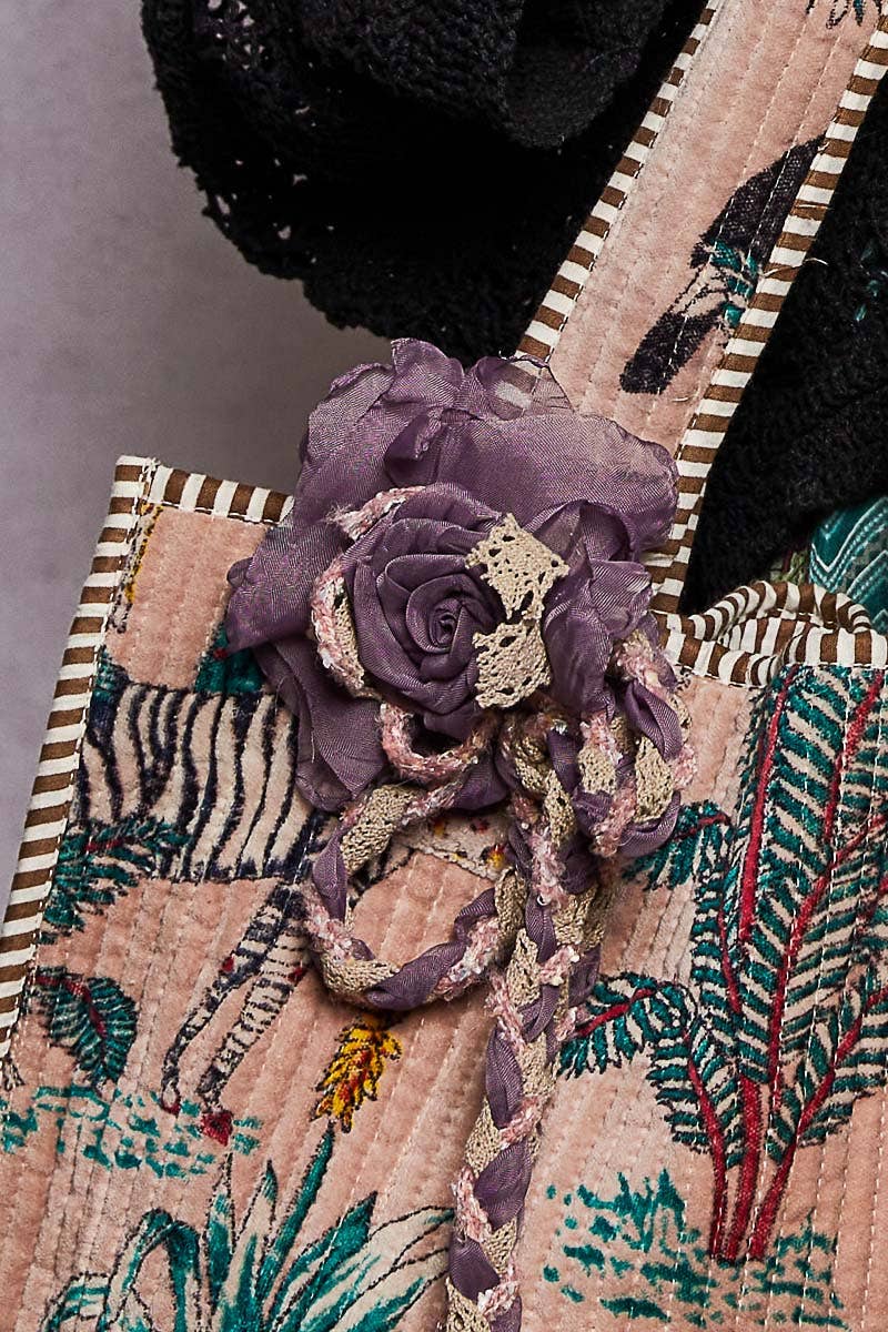 Unique Handmade Crochet Flower Belt
