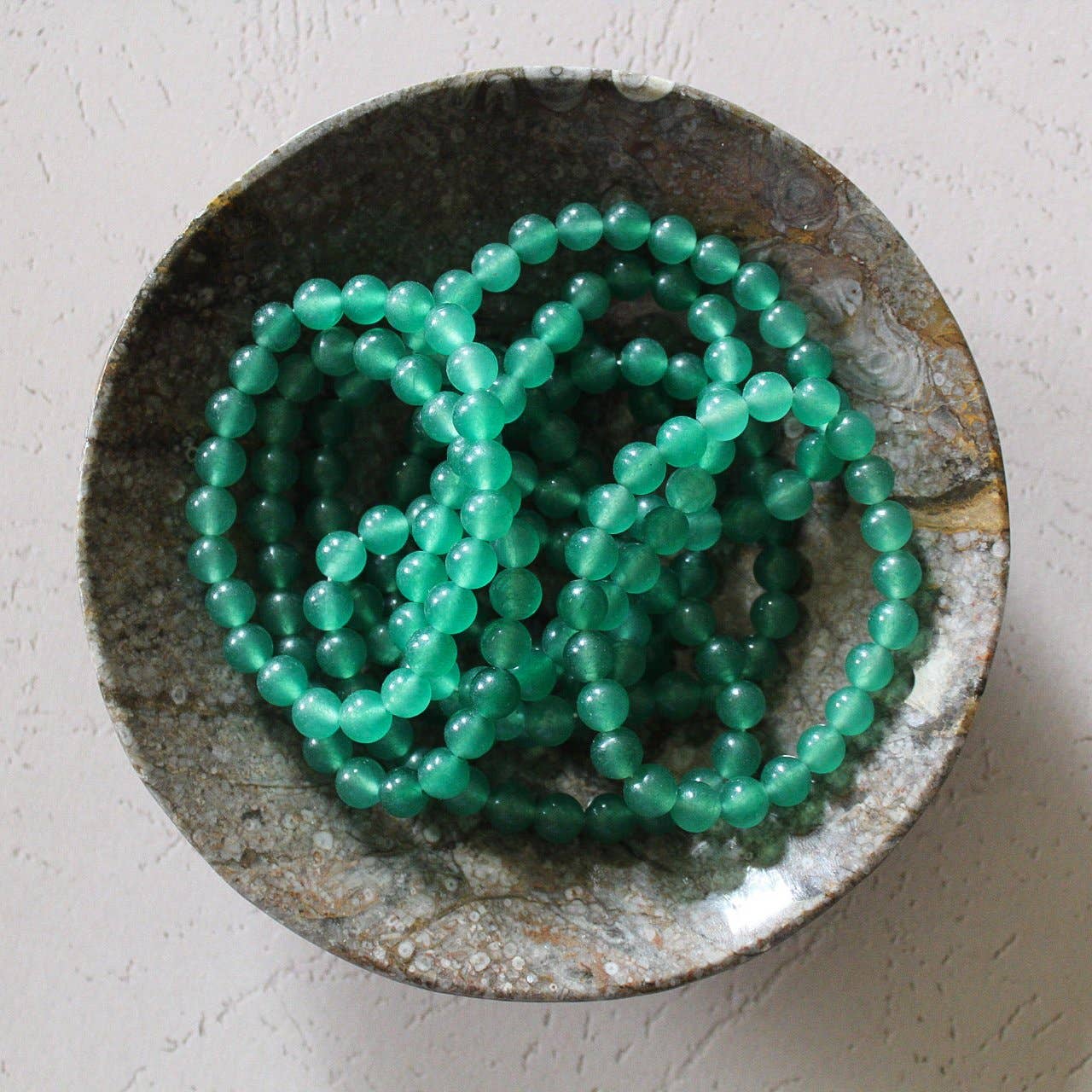 Green Aventurine Bracelet 4mm/6mm/8mm - Crystals & Stones
