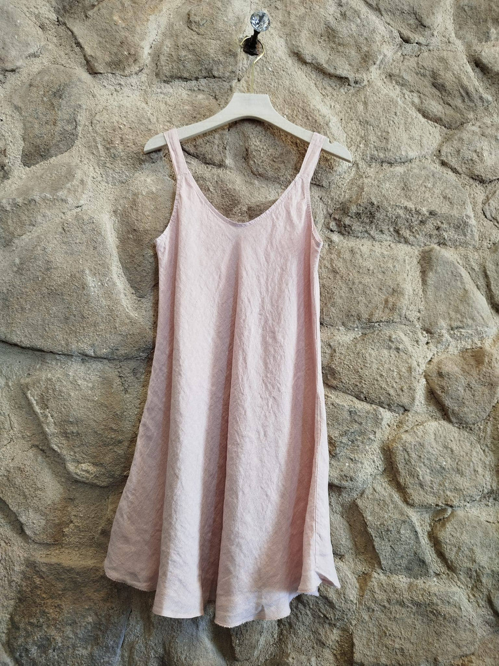 100% Linen Strappy Dress