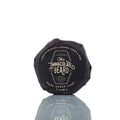 The Immaculate Beard Dark Shave Soap Puck with Tobacco Blossom, Caramel, Honey & Rose scent